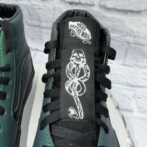 Vans Sk8 Hi Platform RB X Harry Potter Morsmordre Dark Art Shoes Men 4.5 Wmn 6 - Picture 4 of 13
